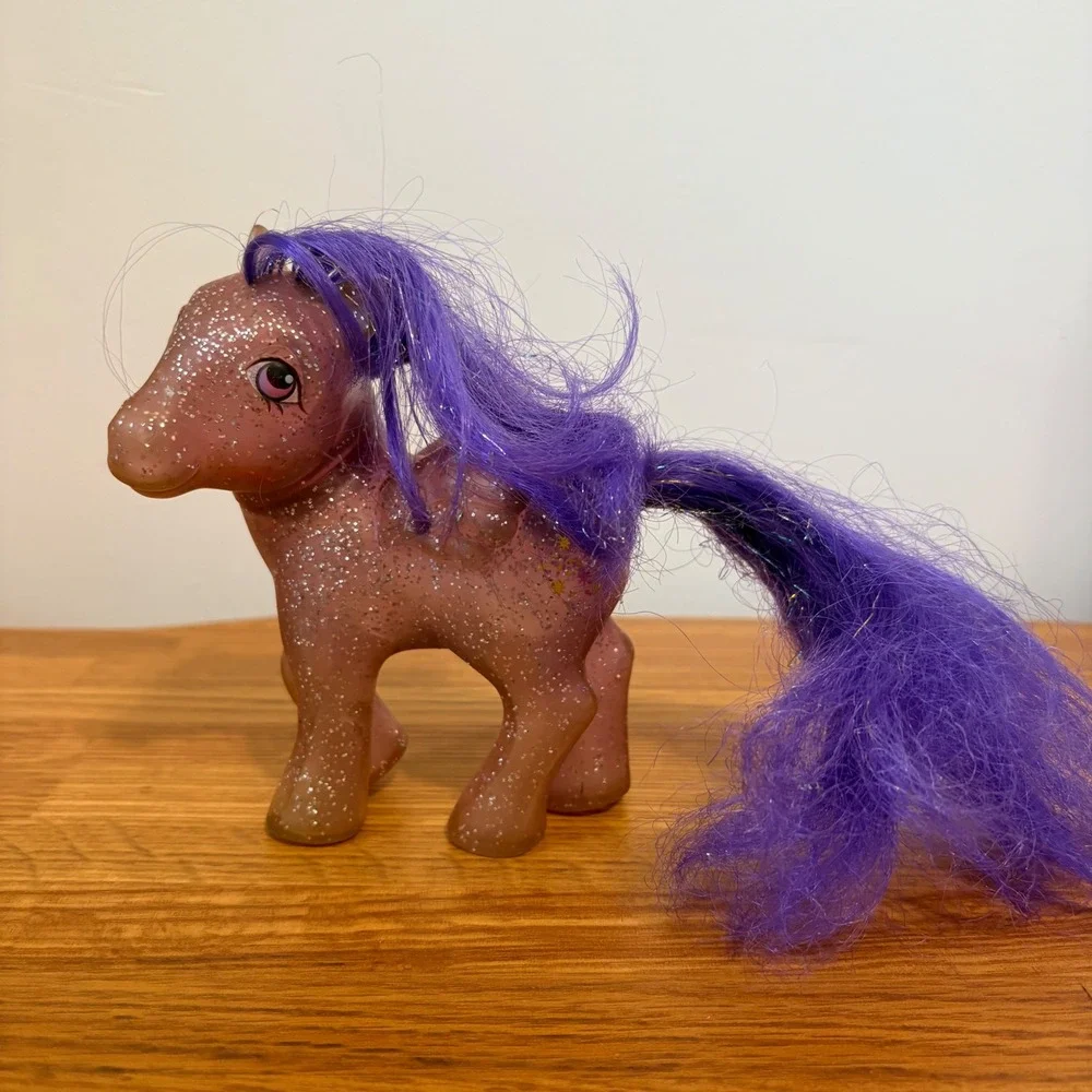 Hasbro My Little Pony G1 Twinkler 1984 Sparkle Pony Pegasus Pink Purple Vintage